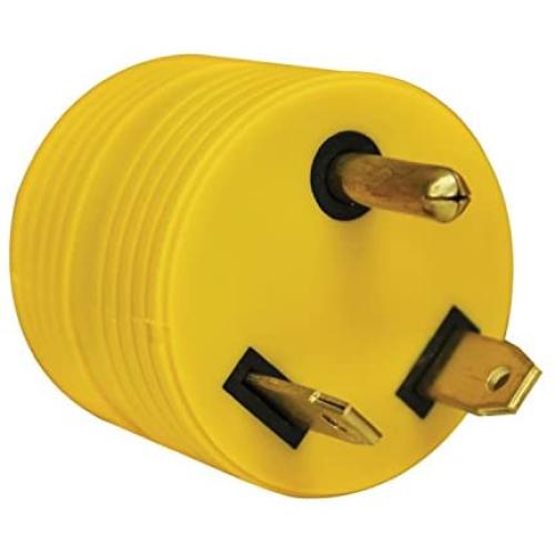 Quick Products QP-RV051 Round Adapter Plug - 30A Male to 15A Female