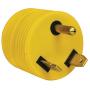 Quick Products QP-RV051 Round Adapter Plug - 30A Male to 15A Female