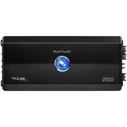 Planet Audio PL2500.1M Monoblock Car Amplifier - 2500 Watts, 2/4 Ohm Stable, Class A/B, MOSFET Power Supply, Great for Subwoofers