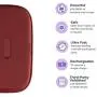 HoMedics UV Clean Phone Sanitizer, UV Light Sanitizer, Fast Germ Sanitizer for Cell Phone, Makeup Tools, Credit Cards, Keys, Glasses, Kills 99.9% of Bacteria & Viruses, Red HoMedics UV Clean Phone Sanitizer, UV Light Sanitizer, Fast Germ Sanitizer for Cell Phone, Makeup Tools, Credit Cards, Keys, Glasses, Kills 99.9% of Bacteria & Viruses, Red
