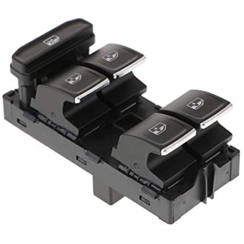 Chrome Master Window Control Switch 5G0959857C For VW Golf GTI MK7 Passat B7