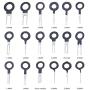 Terminal Removal Tool Kit 39Pcs for Car Connector and Other Household Devices, Wire Connector Terminal Pin Extractors, Crimp Connector Pin &Wire Harness Terminal Extractor, Back Needle Removal Tool