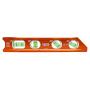 Klein Tools 935RB Level, Torpedo Billet High-Viz Level with Rare Earth Magnet and Tapered Nose