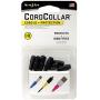 Nite Ize CordCollar, Cord Identification and Protection, 8-Pack, Black