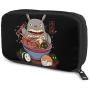 Hxuedan Studio Ghibli Anime Art The Data Cable Storage Bag is A Portable and Independent Design SuitableVFor Travelers to Place The Data Cable, Earphone and Electronic Product Data Cable Storage Bag
