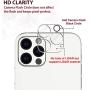 EGV 3 Pack Camera Lens Protector Compatible with iPhone 12 Pro 5G 6.1-inch, HD Clear Tempered Glass Back Camera Protector, Case Friendly, Ultra-Thin, Easy Installation