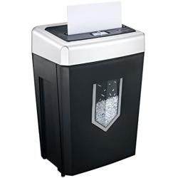 Bonsaii 14-Sheet Cross-Cut Heavy Duty Paper Shredder, 30-Minute Continuous Running Time, Credit Card/Staples Shredders for Office, Quiet Shredding Machine with Jam Proof System (C169-B)
