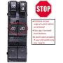 Power Window Switch for 07-12 Altima Front Left/Drivers Door (2 Auto Down) 71028