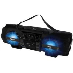 NAXA Electronics NPB-262 MP3/CD Bass Reflex Boombox and PA System with Bluetooth