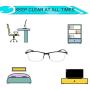 JENRICH 4 Pairs Reading Glasses - Quality Readers for Men and Women, Blue Light Blocking Glasses , HD Reading Glasses, Fashion Readers Spring Hinge, Reading Glasses Women,Computer Glasses