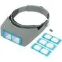 Double Lens Headband Magnifying Glass Head-Mounted Binocular Magnifier 1.5X 2X 2.5X 3.5X Optical Headset Magnifying Visor Reading Magnifier Jeweler Loupe with 4 Lens for Electronics Watch Repair Double Lens Headband Magnifying Glass Head-Mounted Binocular Magnifier 1.5X 2X 2.5X 3.5X Optical Headset Magnifying Visor Reading Magnifier Jeweler Loupe with 4 Lens for Electronics Watch Repair