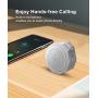 LEZII Portable Mini Bluetooth Speaker, Wireless Speaker with Deep Bass and Stereo Sound, IPX6 Waterproof Small Speaker with 8-Hour Playtime, Built-in Mic, Mini Speaker for Shower Home Travel Party