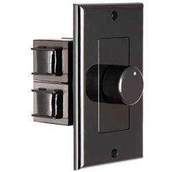 OSD Audio 300W In-Wall Home Theater Speaker Volume Control - Black Knob Style - SVC300