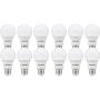 LEDVANCE 74469 SYLVANIA, 60W Equivalent, LED Light Bulb, A19 Lamp, 12 Pack, Energy Saving & Longer Life, Value Line, Medium Base, Efficient 8.5W, Soft White (2700K), 12 Count