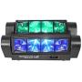 Rockville Spyder LED (8) Beam Moving Head Motorized DMX DJ/Party/Club Pro Light