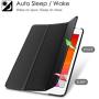 Fintie Case for New iPad 8th Gen (2020) / 7th Generation (2019) 10.2 Inch - Lightweight Slim Shell Standing Hard Back Cover with Auto Wake/Sleep Feature, Black