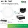 Sunco Lighting 24 Pack 6 Inch Slim LED Downlight with Junction Box, 14W=100W, 850 LM, Dimmable, 2700K Soft White, Recessed Jbox Fixture, Simple Retrofit Installation - ETL & Energy Star