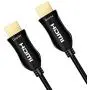 4K Fiber Optic HDMI Cable 50 Feet, 18Gbps 4K 60Hz (4:4:4, HDR10, HDCP2.2) for in-Wall Installation, One Direction