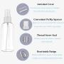 Spray Bottles 2oz/60ml Small Spray Bottle Fine Mist Mini Empty Clear Plastic Travel Size Spray Bottle Refillable Containers Atomiser Bottles for Essential Oil, Perfume,Travel Bottle 20Pack