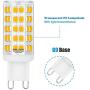 BALDER Dimmable G9 6W LED Bulb, 60W Halogen Bulb Replacement, Warm White 3000K, 110V-130V, Bi Pin,6-Pack
