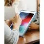 DTTO iPad Air 1st Edition Case, (NOT for iPad Air 2 and Air 3) Ultra Slim Lightweight Smart Trifold Stand with Flexible Soft TPU Back Cover [Auto Sleep/Wake], Sky Blue