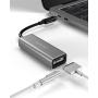 ELECJET AnyWatt USB C Adapter Compatible with MacBook MagSafe Charger, Type-C to MagSafe Converter for Thunderbolt Cinema Display Charging M1 MacBook Pro Air (Grey)