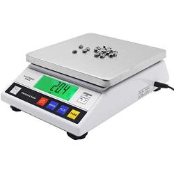 Bonvoisin Digital Gram Scale 0.1g Electronic Lab Weighing Scale Counting Scale Precision Lab Scale Analytical Balance Scale Industrial Scale Scientific Counting Scale (10kg, 0.1g)