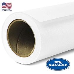Savage Seamless Background Paper - #66 Pure White (86 in x 36 ft) Made in USA