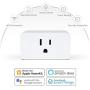 Meross Smart Plug Mini, 16A & Reliable WiFi, Support Apple HomeKit, Siri, Alexa, Echo, Google Assistant, Nest Hub and SmartThings, App Control, Timer, No Hub Needed, 3 Pack