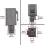 4-Pin Electronic LED Flasher Relay for LED Blinkers on Honda Motorcycles - ELFR-1-H