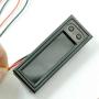 Car Temperature Clock - Car Clock 12V 3 in 1 Thermometers Voltmeter Gauge Electronic Clock LED Digital Display LCD Screen
