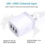 Charging Block, USB Plug, Hootek 2Pack 3.1A 3-Muti Port USB Charger Cube Charging Brick Box Compatible iPhone 11/XS MAX/X/8/7/6S Plus, iPad, Samsung S20 FE 5G S10e S10 S9 S8 S7, Note20 Ultra 5G 10, LG