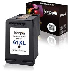 Inktopia Remanufactured Replacement for HP 61XL 61 XL Ink Cartridge High Yield for HP Envy 4500 5530 5534 5535 Deskjet 2540 1000 1010 1512 1510 3050 Officejet 4630 2620 4635 Single Pack (1 Black)