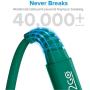 i2GO Lightning Flat Cable (4ft), iPhone Charger MFi Certified for iPhone 12/12 Pro/ 12 Pro Max/ 12 Mini/ 11 Pro Max/ 11 Pro/ 11/ X/ 8 Plus/ 8/7 Plus/ 7/ iPad and More - Green i2GO Lightning Flat Cable (4ft), iPhone Charger MFi Certified for iPhone 12/12 Pro/ 12 Pro Max/ 12 Mini/ 11 Pro Max/ 11 Pro/ 11/ X/ 8 Plus/ 8/7 Plus/ 7/ iPad and More - Green