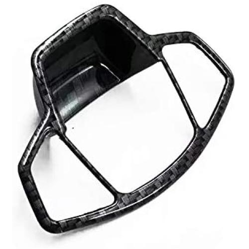 HIGH FLYING for Jeep Compass 2017 2018 2019 2020 Interior Car Accessories Electronic Handbrake Cover Trim ABS Carbon Fiber Style