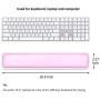 ProElife Premium Wrist Rest PU Leather Soft Wrist Support Pad for Office/Home/Business, Soft Cushion Memory Foam Interior Pain Relief Wrist Pad for Keyboard/Laptop/Computer, 16.5-inch (Pink)