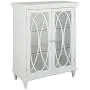 Elegant Home Fashions Florence 2 Door Floor Cabinet in White