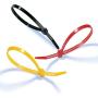 SYD Industrial Multi-Purpose Cable Ties (100 Piece) Self Locking Nylon Zip Ties (8'', Red)