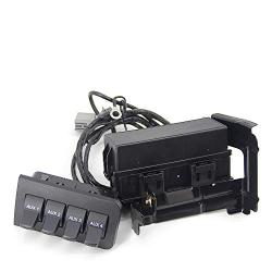 Auxiliary Dash Upfitter Switch Replacement for Ford F250 F350 F450 F550 Super Duty 2009-2016 Replace AL3Z13D730AA