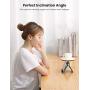 UGREEN Cell Phone Stand Holder Mobile Phone Dock Compatible for iPhone 12 Pro Max 11 SE XS XR 8 Plus 6 7 Samsung Galaxy Note20 S20 S10 S9 S8 Android Smartphone Holder Desk Adjustable Foldable Black