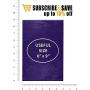 Amiff Pack of 100 Dark Purple Poly Mailers 6x9 Multipurpose Shipping Bags 6 x 9 Packaging Envelope Mailers 2 Mil Thick. Peel and Seal, Waterproof, Lightweight. Wrapping, Packing