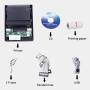 Thermal Receipt Printer 58mm Mini Label Printer Embedded Receipt Thermal Printer TTL + USB Interface High Speed Printing 50-85mm/s