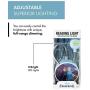 WITHit Disney Frozen 2 Clip On Book Light – Elsa & Anna 3D – LED Reading Light with Clip for Books/eBooks, Dimmable, Reduced Glare, Portable & Lightweight Bookmark Light for Kids, Batteries Included