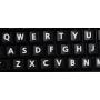 English US Large Letters Black Keyboard Stickers
