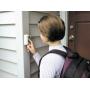 Kidde AccessPoint 001413 KeySafe Original Slimline Push Button Combination Permanent Key Lock Box, 2-Key, White