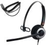 IPD IPH-160 Monaural Noise canceling,Corded Headset with HIS-02 Cable for Avaya IP1608,1616,9608G, 9611G, 9610, 9620, 9620L, 9620C, 9630, 9630G, 9640, 9640G, 9650, 9670 Phones