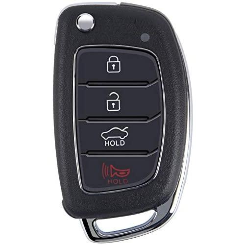 PERSUPER Car Key Fob Fit for Hyundai 2015 2016 2017 Sonata OEM Remote (95430-C1010) Keyless Entry System 433 MHz(TQ8-RKE-4F16)
