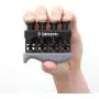 D’Addario Varigrip Hand Exerciser–Improve Dexterity and Strength in Fingers, Hands, Forearms- Adjust Tension Per Finger– Simulated Strings Help Develop Calluses- Comfortable Conditioning