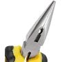 ZEONHAK 12 Pack 6 Inches Needle Nose Pliers with Wire Cutter and Spring, Non-Slip and Comfortable Handle Design for Bending Wire, Handcraft, Electronic Product Repair