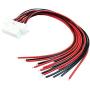 E-Car Connection 16-Pin Female Connector OBD2 Fixed Harness OBDII Assembled Plug Dash Port Wires (for Toyota/Honda/Truck Vehicles)